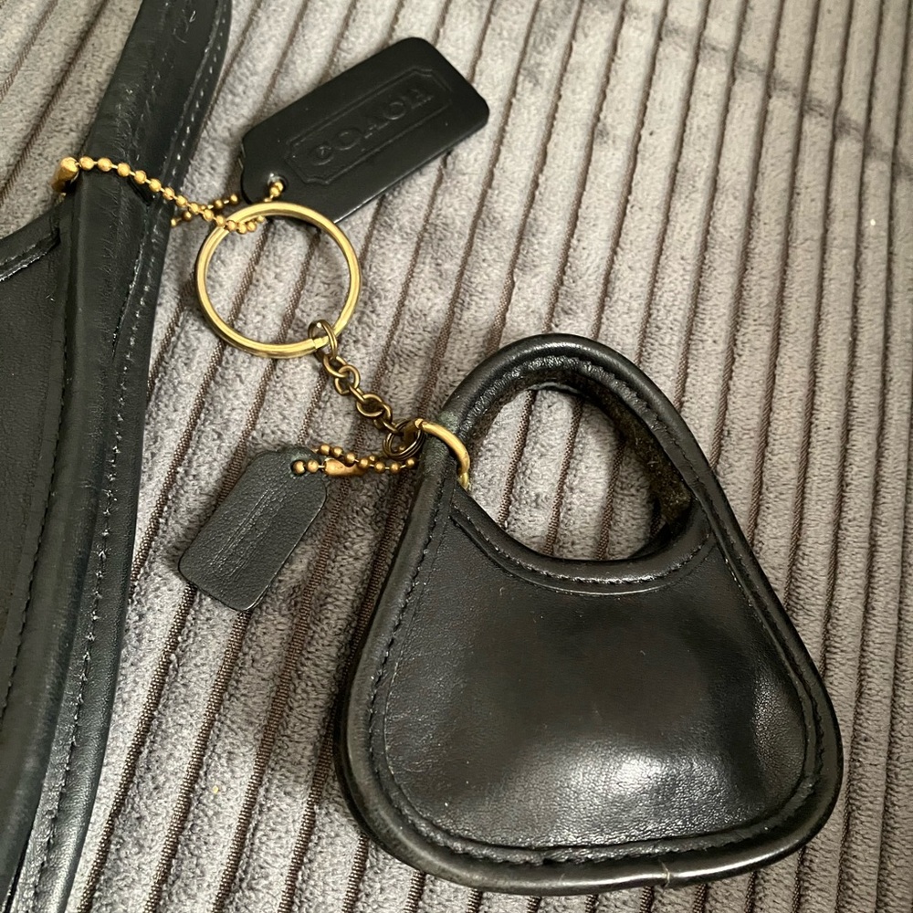 Coach Vintage Mini Ergo Keychain Charm